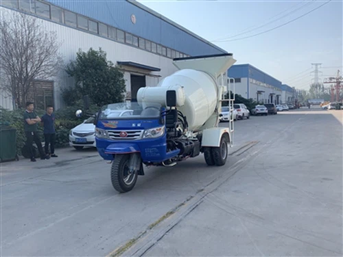 China's First Three-wheel Mixer To Enter The Czech Market Flexible Infrastruc...