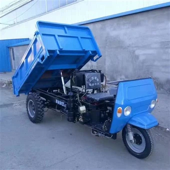 Diesel Mini Dumper Tricycle Cargo Truck Mining Dumper Diesel Rear Axle Diesel Tricycle