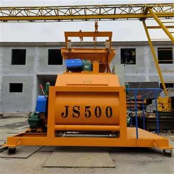 Professional Concrete Mixer Machine | JS500 0.5 Cubic Meter Mixer For Sale